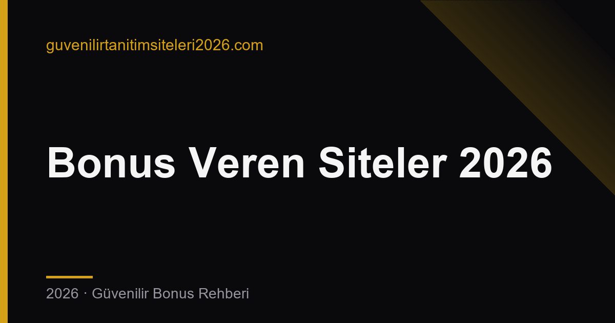 Bonus veren siteler listesini gösteren kapak görseli